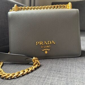 Prada mini saffiano leather bag